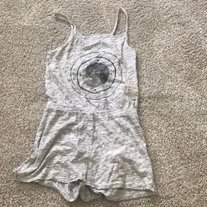 Kids Grey Moon Romper❤️